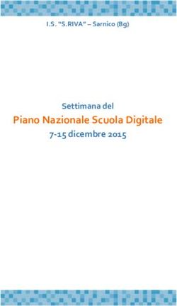 Piano Nazionale Scuola Digitale - 7-15 dicembre 2015 Settimana del