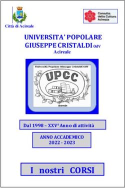 I NOSTRI CORSI - UNIVERSITA' POPOLARE GIUSEPPE CRISTALDI ODV - ANNO ACCADEMICO DAL 1998 - XXV ANNO DI ATTIVIT&Agrave; - UNIVERSITA' POPOLARE ...