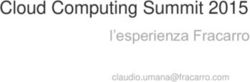 Cloud Computing Summit 2015 - l'esperienza Fracarro - The Innovation Group
