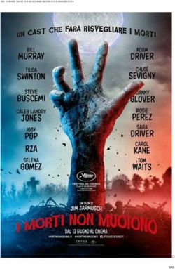 I Morti Non Muoiono - Pressbook Italiano - Il cinema ...