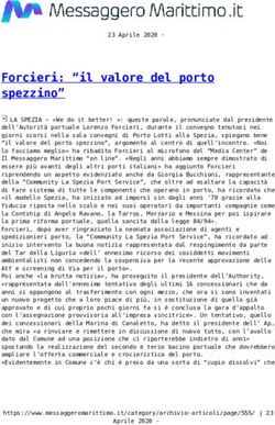 Forcieri: "il valore del porto spezzino" - Messaggero Marittimo