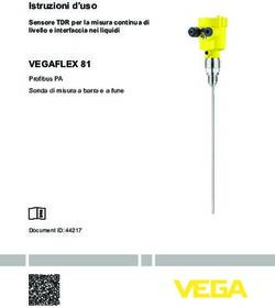 VEGAFLEX 81 Profibus PA Sonda di misura a barra e a fune - Istruzioni d'uso - Profibus PA Sonda di misura a barra ea fune