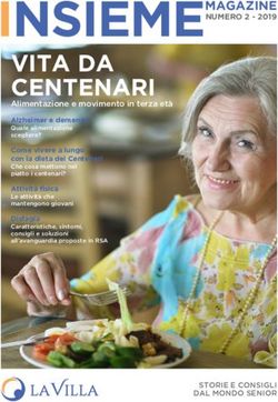 VITA DA CENTENARI - Gruppo La Villa