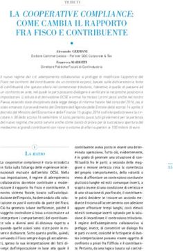 LA COOPERATIVE COMPLIANCE: COME CAMBIA IL RAPPORTO FRA FISCO E CONTRIBUENTE - GDC Corporate & Tax