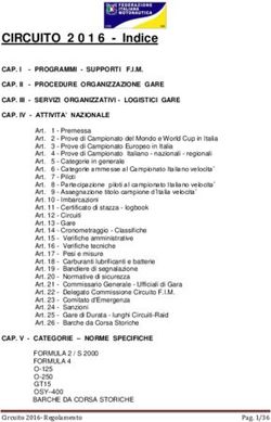 CIRCUITO 2016 - Indice - Federazione Italiana Motonautica