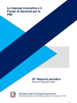 Le imprese innovative e il Fondo di Garanzia per le - PMI - Ministero dello Sviluppo Economico