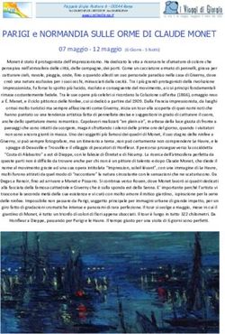 PARIGI e NORMANDIA SULLE ORME DI CLAUDE MONET - Cral Inail Roma