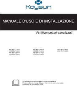 MANUALE DI INSTALLAZIONE - Kaysun