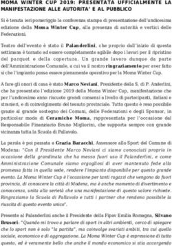 MOMA WINTER CUP 2019: PRESENTATA UFFICIALMENTE LA MANIFESTAZIONE ALLE AUTORITA' E AL PUBBLICO - Tornei Scuola di Pallavolo Anderlini