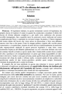"JOBS ACT e la riforma dei contratti" - ORDINE CONSULENTI DEL LAVORO DI ASCOLI PICENO