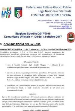 Federazione Italiana Giuoco Calcio Lega Nazionale Dilettanti - COMITATO REGIONALE SICILIA