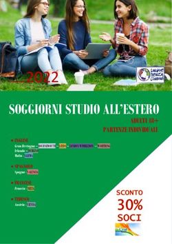 2022 SOGGIORNI STUDIO ALL'ESTERO - ADULTI 18+ PARTENZE INDIVIDUALI - Cral Inail Roma