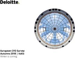 European CFO Survey Autunno 2018 | Italia - Winter is coming