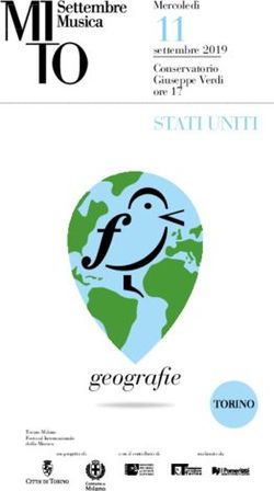 Geografie - STATI UNITI 11settembre 2019 - MITO Settembre Musica