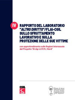 IV RAPPORTO DEL LABORATORIO - "ALTRO DIRITTO"/FLAI-CGIL SULLO SFRUTTAMENTO LAVORATIVO E SULLA PROTEZIONE DELLE SUE VITTIME