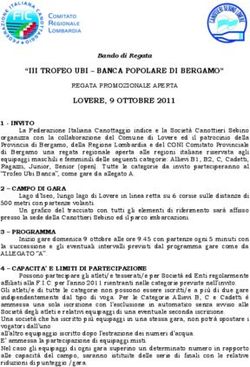 III TROFEO UBI - BANCA POPOLARE DI BERGAMO