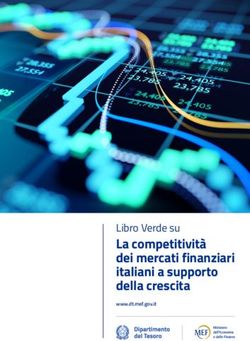 La competitivit&agrave; dei mercati finanziari italiani a supporto della crescita - Libro Verde su