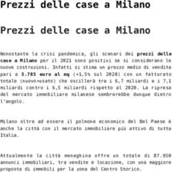 Prezzi delle case a Milano Prezzi delle case a Milano