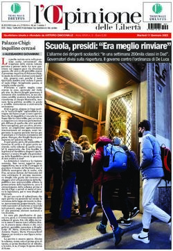 Scuola, presidi: "Era meglio rinviare" - L'Opinione delle Libertà