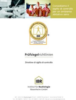 Concediamo il sigillo di controllo per un ambiente abitativo sano - Baubiologie IBR Rosenheim