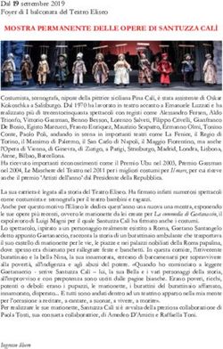 MOSTRA PERMANENTE DELLE OPERE DI SANTUZZA CAL&Igrave; - We Music