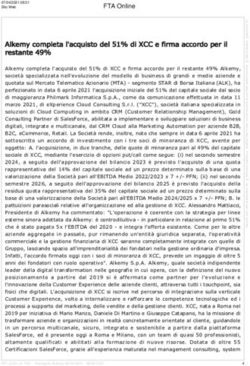 Alkemy completa l'acquisto del 51% di XCC e firma accordo per il restante 49%