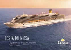 COSTA DELIZIOSA Esperienza di puro piacere - S.A.F. Duemila