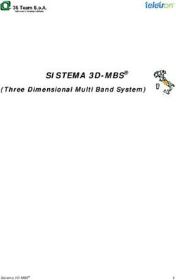 SISTEMA 3D-MBS (Three Dimensional Multi Band System)