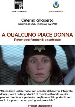 A QUALCUNO PIACE DONNA - Cinema all'aperto - Comune di Mondavio