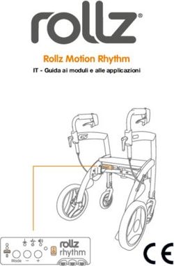 Rollz Motion Rhythm IT - Guida ai moduli e alle applicazioni