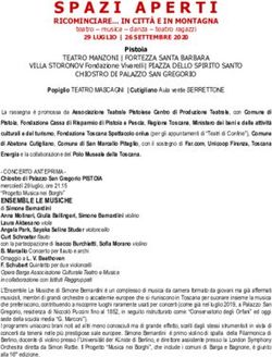 SPAZI APERTI RICOMINCIARE... IN CITT&Agrave; E IN MONTAGNA - Farmacie comunali pistoiesi