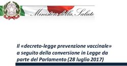 Il "decreto-legge prevenzione vaccinale" a seguito della conversione in Legge da parte del Parlamento (28 luglio 2017)
