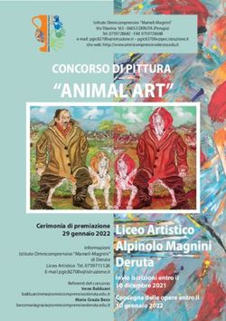"ANIMAL ART" CONCORSO DI PITTURA - Omnicomprensivo Mameli ...
