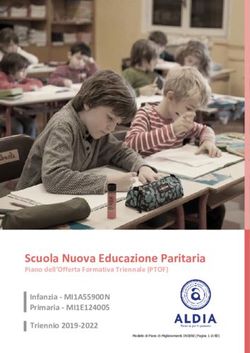 Scuola Nuova Educazione Paritaria - Piano dell'Offerta Formativa Triennale (PTOF)