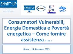 Consumatori Vulnerabili, Energia Domestica e Povertà energetica - Come fornire assistenza . - Roma - 14 dicembre 2015 - Aisfor