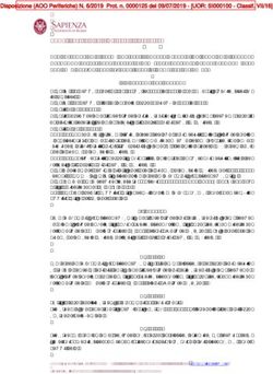 AVVISO PUBBLICO DI SELEZIONE PER IL CONFERIMENTO DI UN INCARICO DI LAVORO AUTONOMO DA ATTIVARE PER LE ESIGENZE DEL CENTRO RICERCA AEROSPAZIALE ...