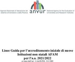 Linee Guida per l'accreditamento iniziale di nuove Istituzioni non statali AFAM per l'a.a. 2021/2022