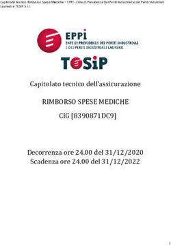 RIMBORSO SPESE MEDICHE CIG 8390871DC9 - Capitolato tecnico dell'assicurazione