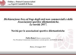 Dichiarazione Ires ed Irap degli enti non commerciali e delle Associazioni sportive dilettantistiche. Le novit&agrave; 2017 - ODCEC Roma