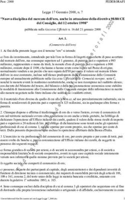 Nuova disciplina del mercato dell'oro, anche in attuazione della direttiva 98/80/CE del Consiglio, del 12 ottobre 1998