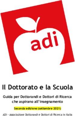 Il Dottorato E La Scuola - Guida Per Dottorandi E Dottori Di Ricerca ...