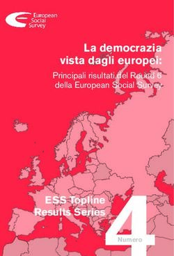 La democrazia vista dagli europei: Principali risultati del Round 6 della European Social Survey