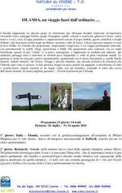 ISLANDA, un viaggio fuori dall'ordinario - NATURA da VIVERE - T.O.