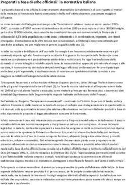 Preparati a base di erbe officinali: la normativa italiana - Nutricity