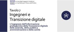 Ingegneri e Transizione digitale - Tavolo 7 L'ingegnere dell'informazione protagonista della Transizione digitale delle aziende, della pubblica ...