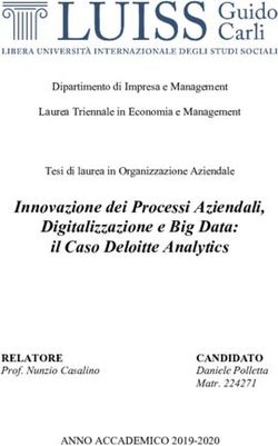 Innovazione dei Processi Aziendali, Digitalizzazione e Big Data: il Caso Deloitte Analytics