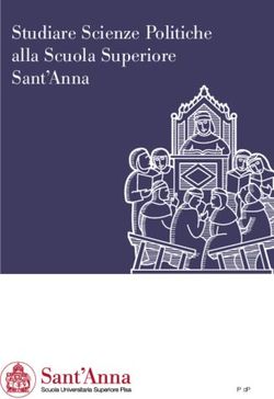 Studiare Scienze Politiche alla Scuola Superiore Sant'Anna - santannapisa.it