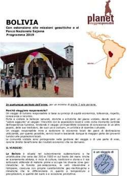 BOLIVIA Con estensione alle missioni gesuitiche e al Parco Nazionale Sajama Programma 2019 - Planet Viaggi