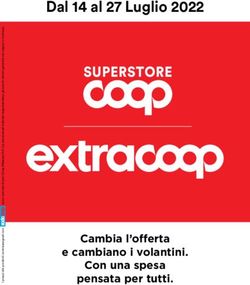 SUPERSTORE Dal 14 al 27 Luglio 2022 - Cambia l'offerta e cambiano i volantini. Con una spesa - Coop