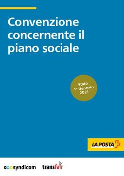 Convenzione concernente il piano sociale - 1 Gennaio - Syndicom
